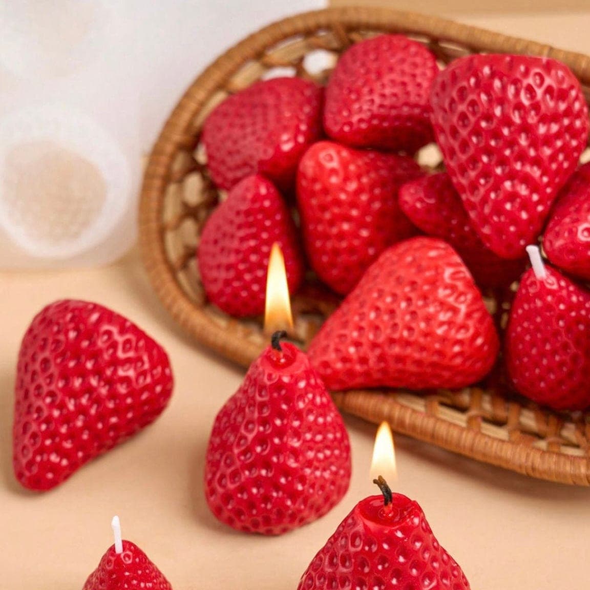 Candle Melts — Strawberry Melts (8pcs)